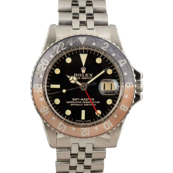 Rolex GMT-Master 1675 Glossy Gilt Dial Replica