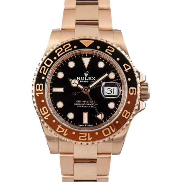Rolex GMT-Master II Everose 126715 'Root Beer' Model Replica