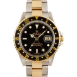 Rolex GMT-Master II Men's 16713 Black Dial Replica