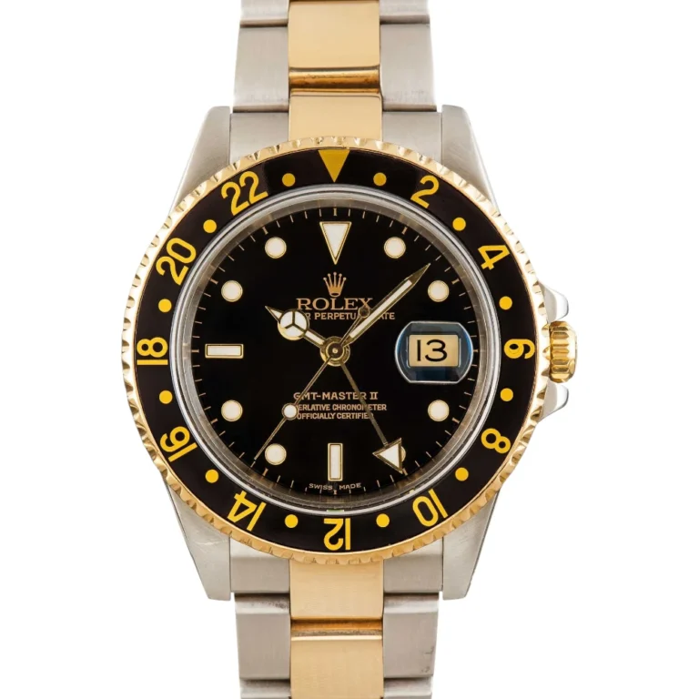 Rolex GMT-Master II Men's 16713 Black Dial Replica