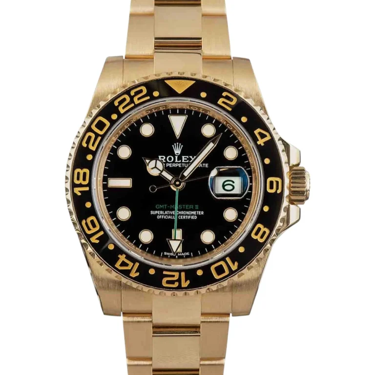 Rolex GMT-Master II Ref 116718 18k Yellow Gold Replica
