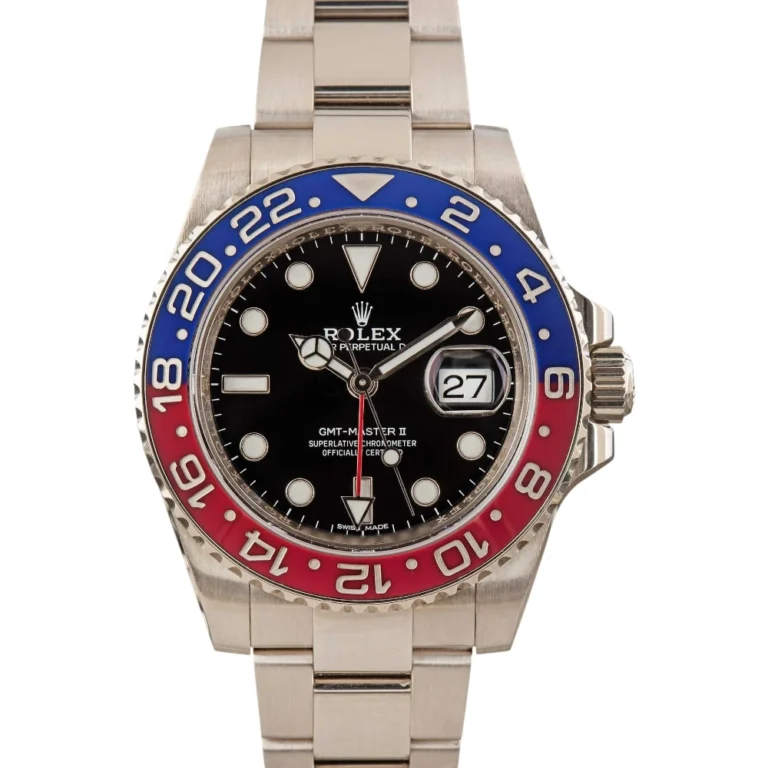 Rolex GMT-Master II Ref 116719 18k White Gold Replica