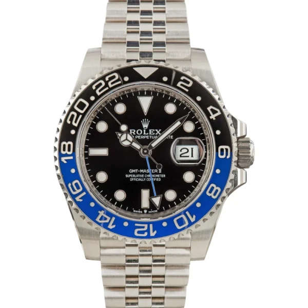 Rolex GMT-Master II Ref 126710 Batgirl Jubilee Replica