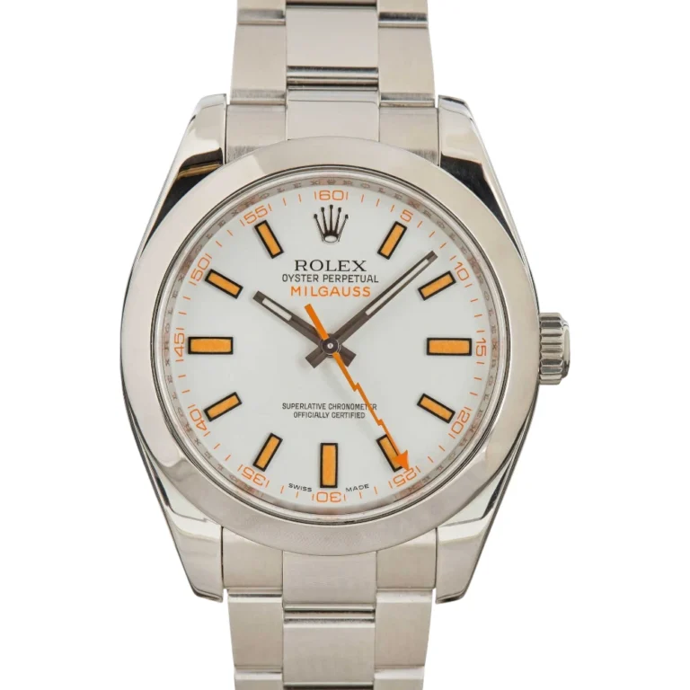 Rolex Milgauss 116400 White Dial Replica