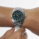 Rolex Milgauss 116400GV Stainless Steel Black Dial Replica