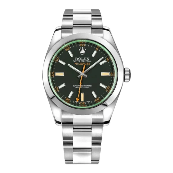 Rolex Milgauss 116400GV Stainless Steel Black Dial Replica