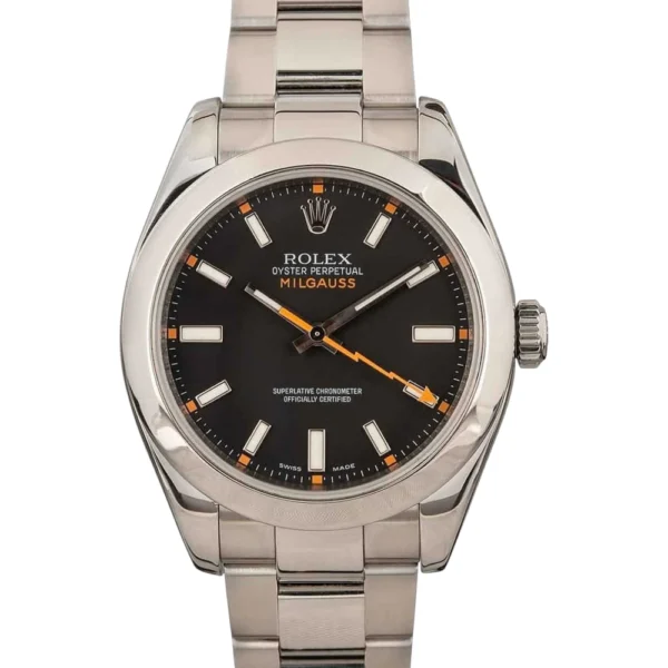 Rolex Milgauss Black Dial 116400 Replica