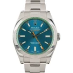Rolex Milgauss Green Crystal 116400GV Replica