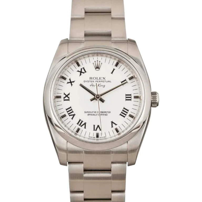 Rolex Air-King Perpetual 114200 White Dial Replica