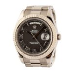 Rolex Day-Date President II Ref 218239 Black Dial Replica