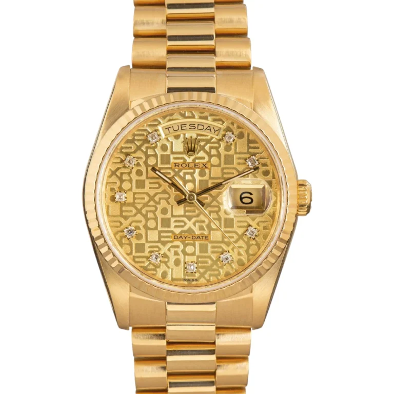 Rolex Day-Date President Gold 18238 Diamond Dial Replica