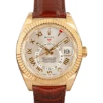 Rolex Sky-Dweller 326138 Silver Roman Dial Replica