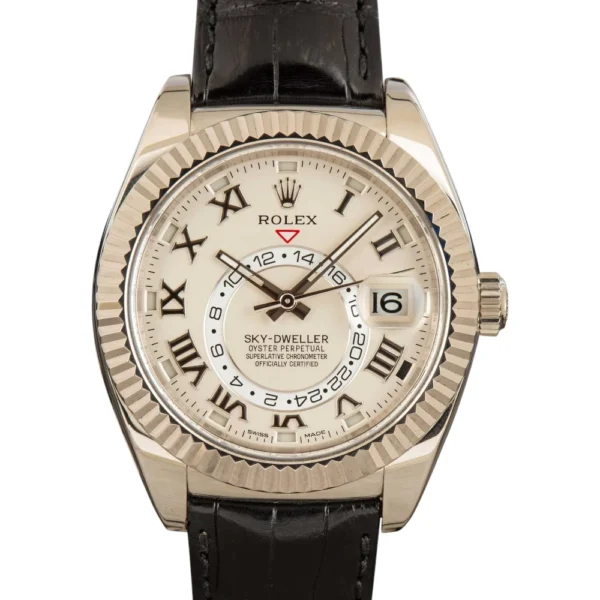 Rolex Sky-Dweller 326139 Ivory Dial Replica