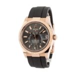 Rolex Sky-Dweller 326235 18k Everose Gold on Oysterflex Strap Replica