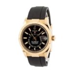 Rolex Sky-Dweller 326238 Yellow Gold on Oysterflex Replica
