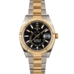 Rolex Sky-Dweller 326933 Black Dial Two Tone Oyster Replica
