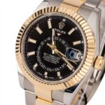 Rolex Sky-Dweller 326933 Black Dial Two Tone Oyster Replica