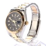 Rolex Sky-Dweller 326933 Black Dial Two Tone Oyster Replica