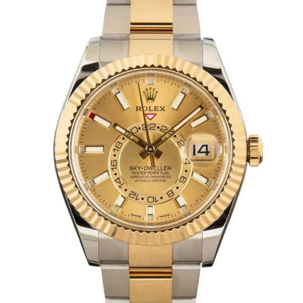 Rolex Sky-Dweller 326933 Champagne Dial Replica