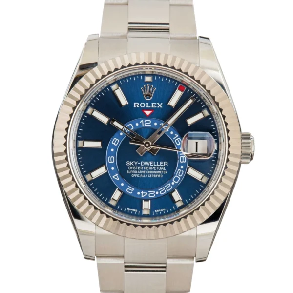 Rolex Sky-Dweller 326934 Blue Luminous Dial Replica