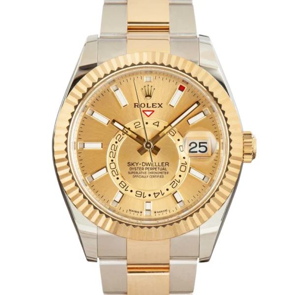 Rolex Sky-Dweller 336933 Champagne Dial Replica