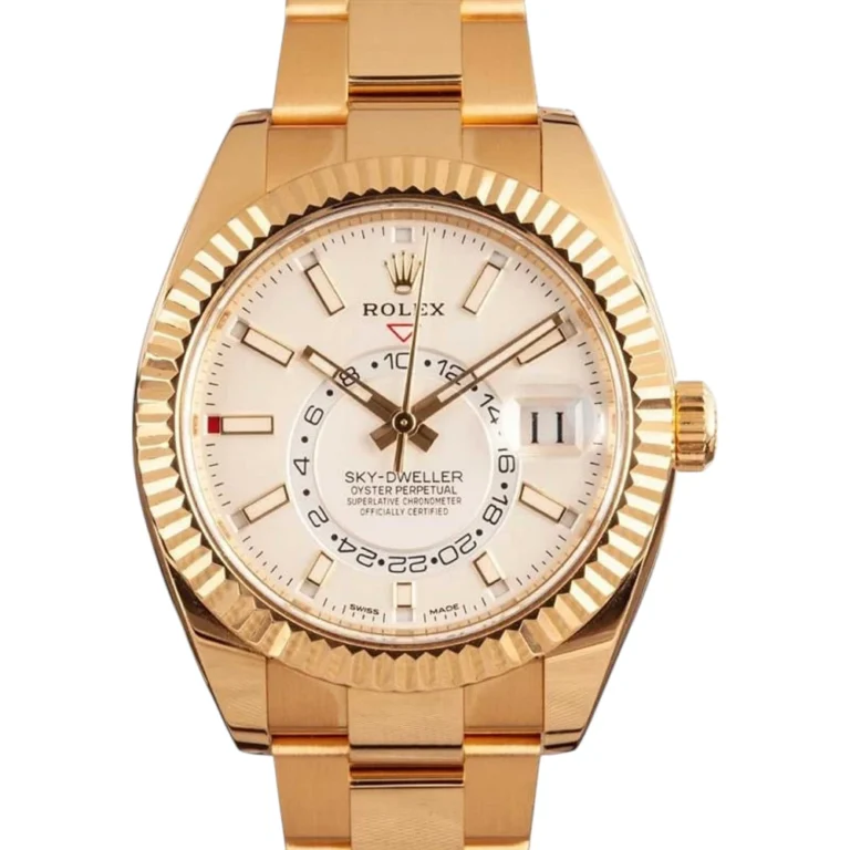 Rolex Sky-Dweller Ref 326938 18k Yellow Gold Replica