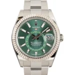Rolex Sky-Dweller Ref 336934 Green Dial Oyster Bracelet Replica