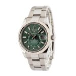Rolex Sky-Dweller Ref 336934 Green Dial Oyster Bracelet Replica