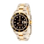Rolex Submariner 16613 Black Dial with Two Tone Oyster Replica