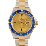 Rolex Submariner 16613 Champagne Serti Dial Replica