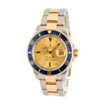 Rolex Submariner 16613 Champagne Serti Dial Replica