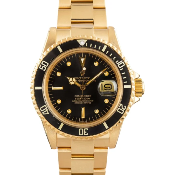 Rolex Submariner 1680 Yellow Gold Replica