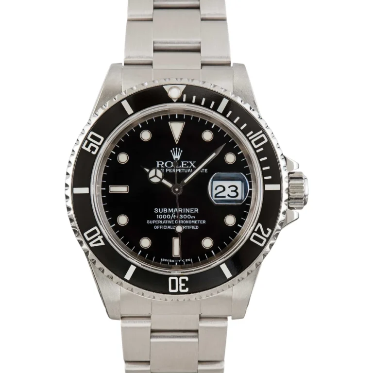 Rolex Submariner Black 16610 Stainless Steel Replica