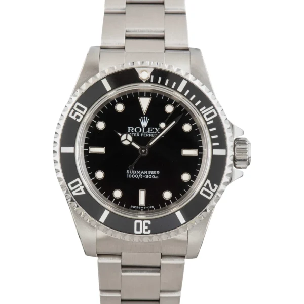 Rolex Submariner ref 14060 Black No Date Dial Replica