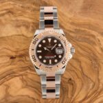 Rolex Yacht-Master 116621 Chocolate Dial Two Tone Everose Replica