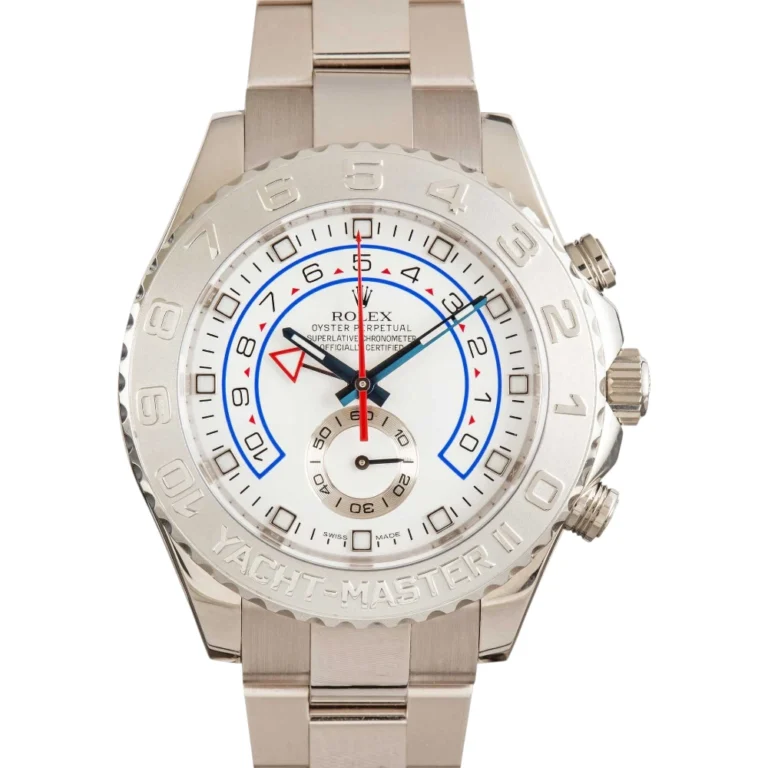 Rolex Yacht-Master II Ref 116689 18k White Gold Replica