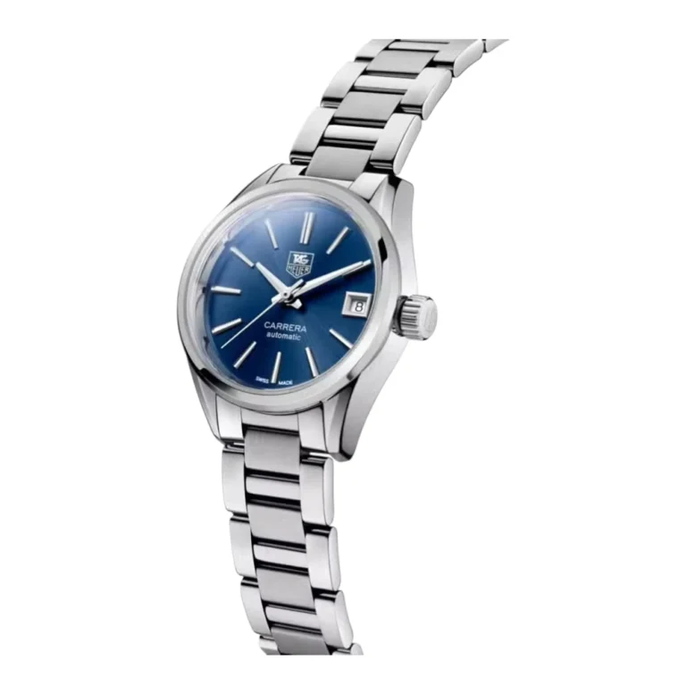 Tag Heuer Carrera Automatic Ladies Watch 28mm Steel Case Blue Dial Replica