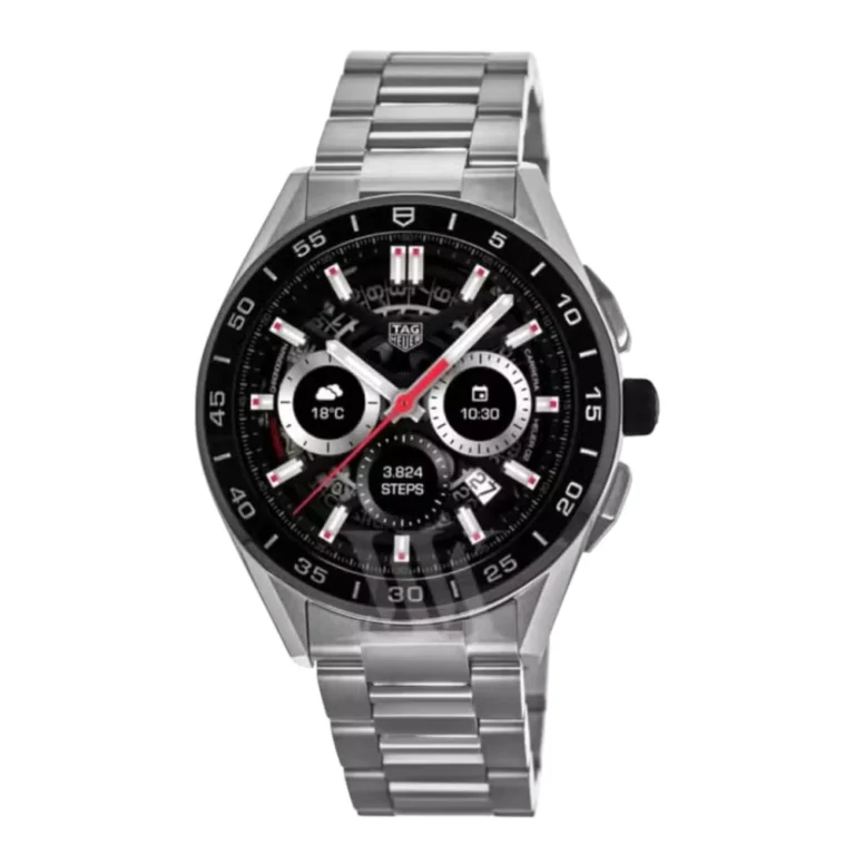 Tag Heuer Connected 45mm Stainless Steel With Black Index Dial Replica