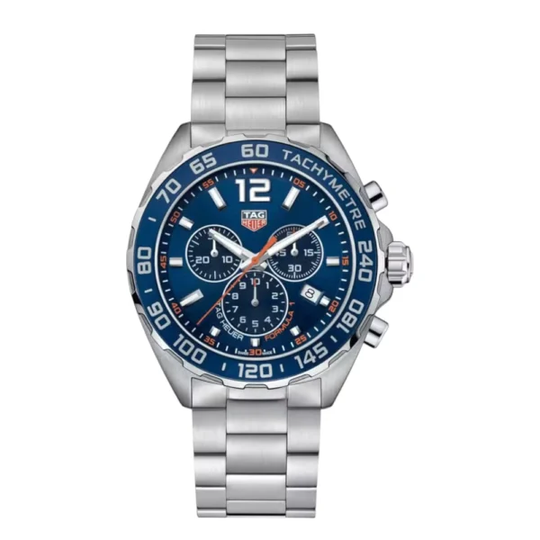 Tag Heuer Formula 43mm Stainless Steel With Blue Dial Watch Replica