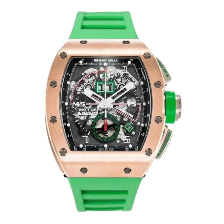 Richard Mille RM 011-01 Robert Mancini Chronograph Flyback Rose Gold Replica