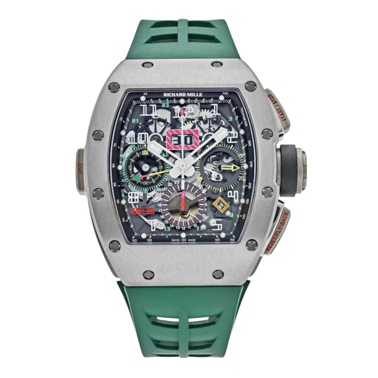 Richard Mille RM 011-02 Titanium Flyback Chronograph GMT Replica