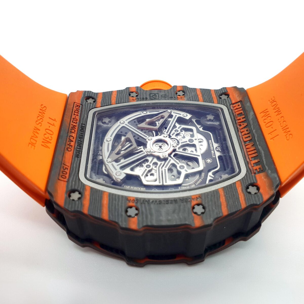 Richard Mille RM 011-03 Automatic Flyback Chronograph McLaren Replica