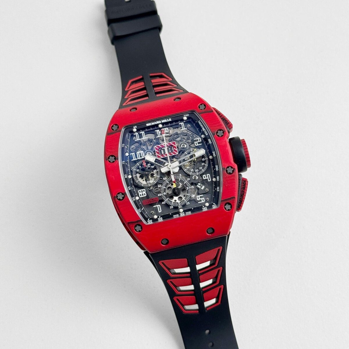 Richard Mille RM 011-03 Automatic Flyback Chronograph Red Quartz TPT Replica