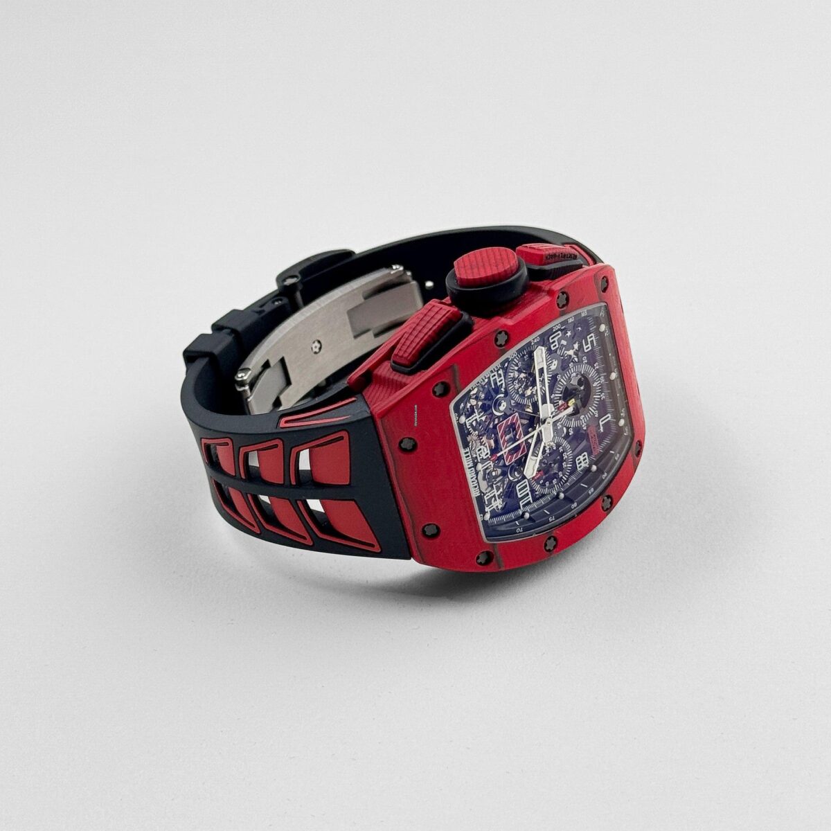 Richard Mille RM 011-03 Automatic Flyback Chronograph Red Quartz TPT Replica