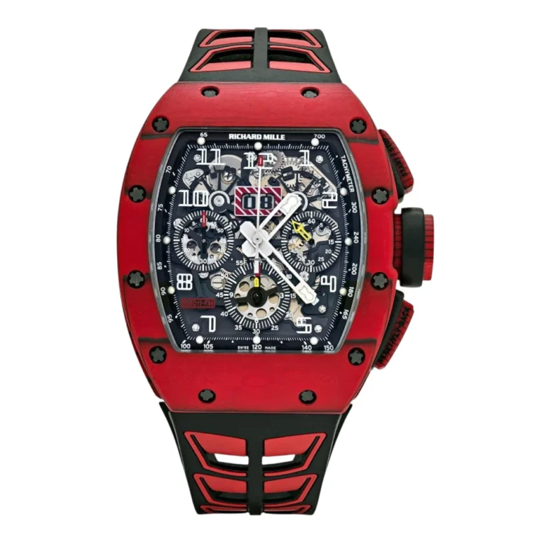 Richard Mille RM 011-03 Automatic Flyback Chronograph Red Quartz TPT Replica