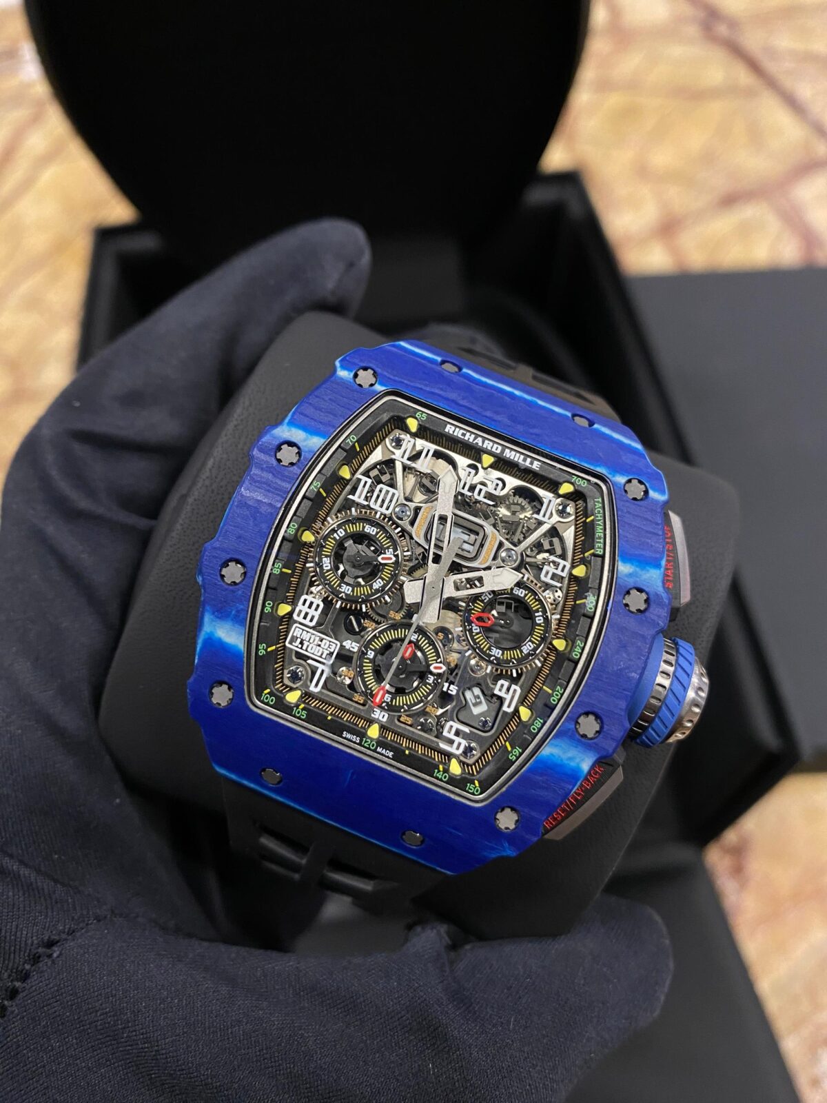 Richard Mille RM 011-03 CA-FQ 50 Years Jean Todt Replica