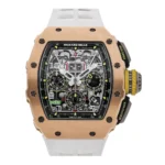 Richard Mille RM 011-03 Sehr Gut Rose gold Titan RG TI Full Set Replica