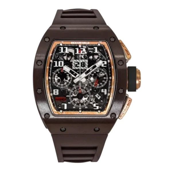 Richard Mille RM 011 Brown Ceramic TZP Asia Edition Replica