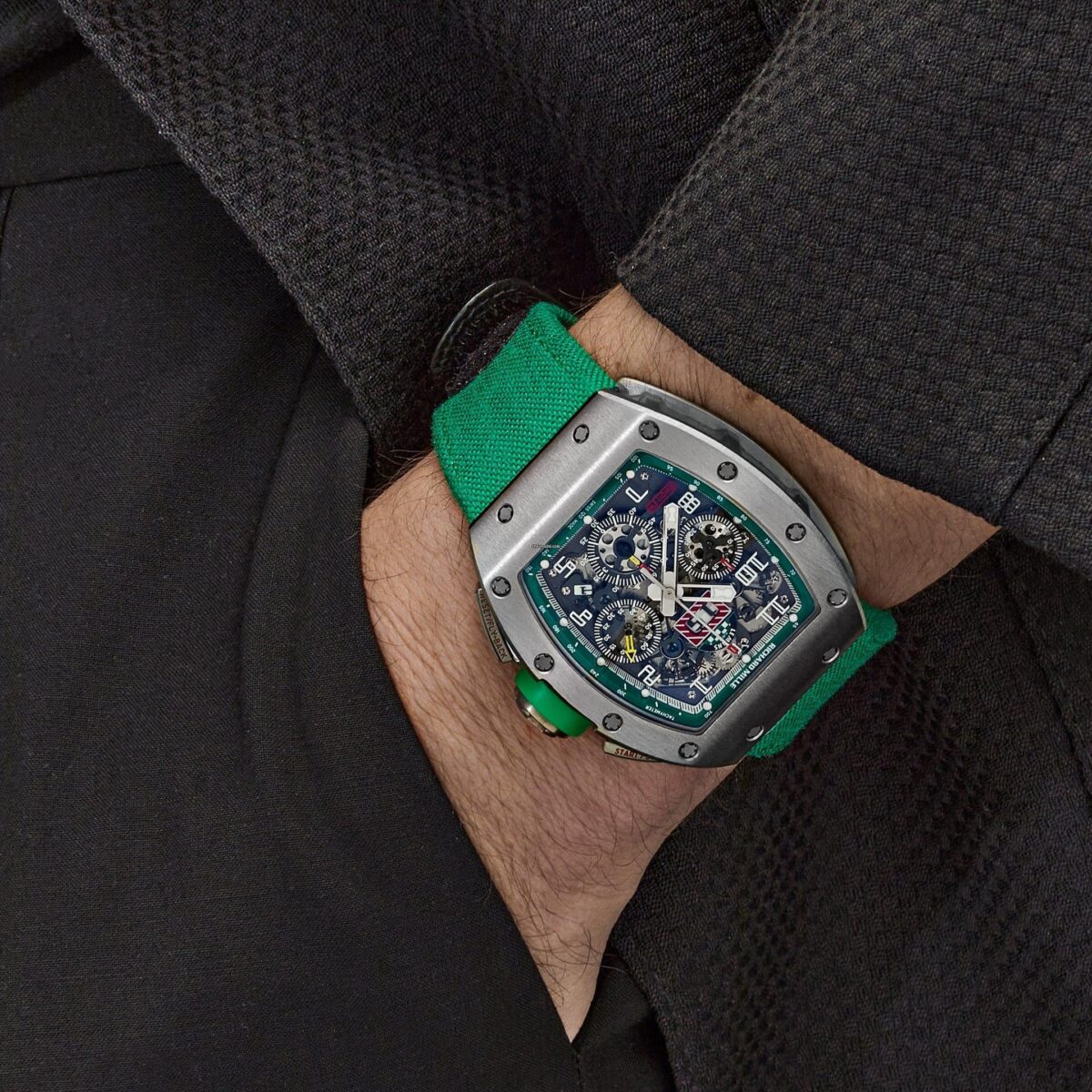Richard Mille RM 011 Felipe Massa Le Mans Classic Titanium Replica